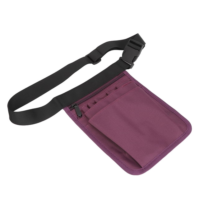 Nurse Utility Organizer Bag Spacious Storage Quick Access Pockets Versatile Organization with Nurse Waist Belt, Durable Nylon Material