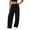 *Black, variant on VBVC Women's Drawstring Wide Leg Sweatpants , Casual Loose Trousers For Women,Ladies' High Waisted Pants with Pockets,Black,M-5XL