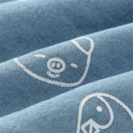 

NECHOLOGY Children Toddler Kids Infant Baby Boys Girls Cute Cartoon Animals Print Jeans Pants Trousers Outfits Clothes Men Outfit Pants Light Blue 4-5 Years