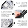 thumbnail image 6 of Electronic Cable Organizer Bag with Digital Storage Pouch, Travel Accessories Power Supply Case, Fabric Carrying Case, 6 of 6