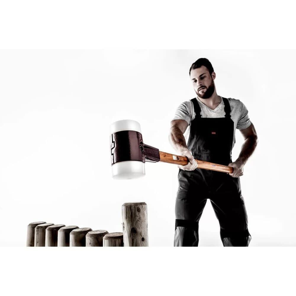 Halder Inc Rubber/superplastic Head Simplex Sledge Hammer With Hickory Handle