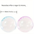 thumbnail image 3 of Pelota GIGANTE, Infable Con Aire O Para Llenar Con Agua. Juega Divertido En Exteriores, Irrompible., 3 of 4