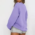 thumbnail image 3 of 2023 Chandail en Molleton de Mode pour Femmes 50 % de Rabais Liquidation Mode Décontractée Manches Longues Col Rond Imprimé Chandail en Molleton Dames Hauts Blouse, 3 of 6