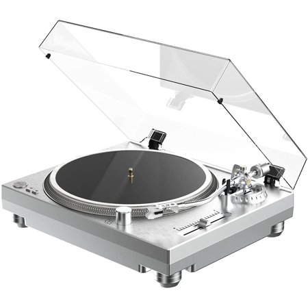 High Fidelity Belt Drive Turntable, Vinyl Record Player with Magnetic Cartridge, Convert Vinyl to Digital, Variable Pitch Control &Anti-Skate Control
