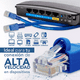 thumbnail image 3 of Cable Ethernet Lan Red Cat5 30 Metros Azul, 3 of 3