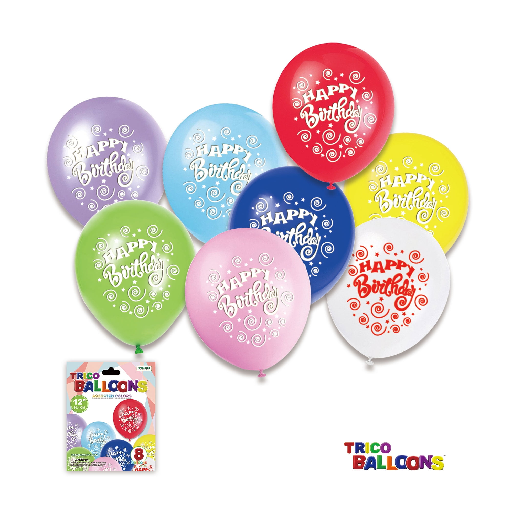 PartyWoo Balloons Pink, 100 pcs 12 in Fuchsia Balloons, White Pink Bal