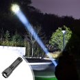 thumbnail image 2 of EUDIDV Portable Flashlight LED Strong Light Portable Outdoor Life Home Multifunctional USB Rechargeable Emergency Flashlight Durable Torch Bright, 2 of 7