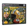 thumbnail image 1 of Puzzle YouTheFan NFL Green Bay Packers retro, 500 piezas, 1 of 3