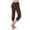 Brown womens sets, variant on Wenini Linen Pants Summer Calf-Length Pants Solid Hawaiian Casual Loose Fashion Elastic Waist Drawstring Pocket Yoga Gym Cropped Trousers Brown l