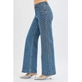 thumbnail image 4 of High Rise Wide Leg Bow Embroidered Jeans, 4 of 7