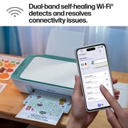 HP DeskJet 2942 Wireless All-in-One Color Inkjet Printer, 6 Months Free Instant Ink, Bristol Blue