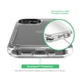 thumbnail image 5 of onn Rugged Phone Case with Holster for iPhone 17e / iPhone 16e / iPhone 15 / iPhone 14 / iPhone 13 - Clear, 5 of 12