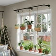 thumbnail image 3 of Perchero de Pared ZZBIQS Practiclean de Metal 184cm Negro Multiusos, 3 of 8