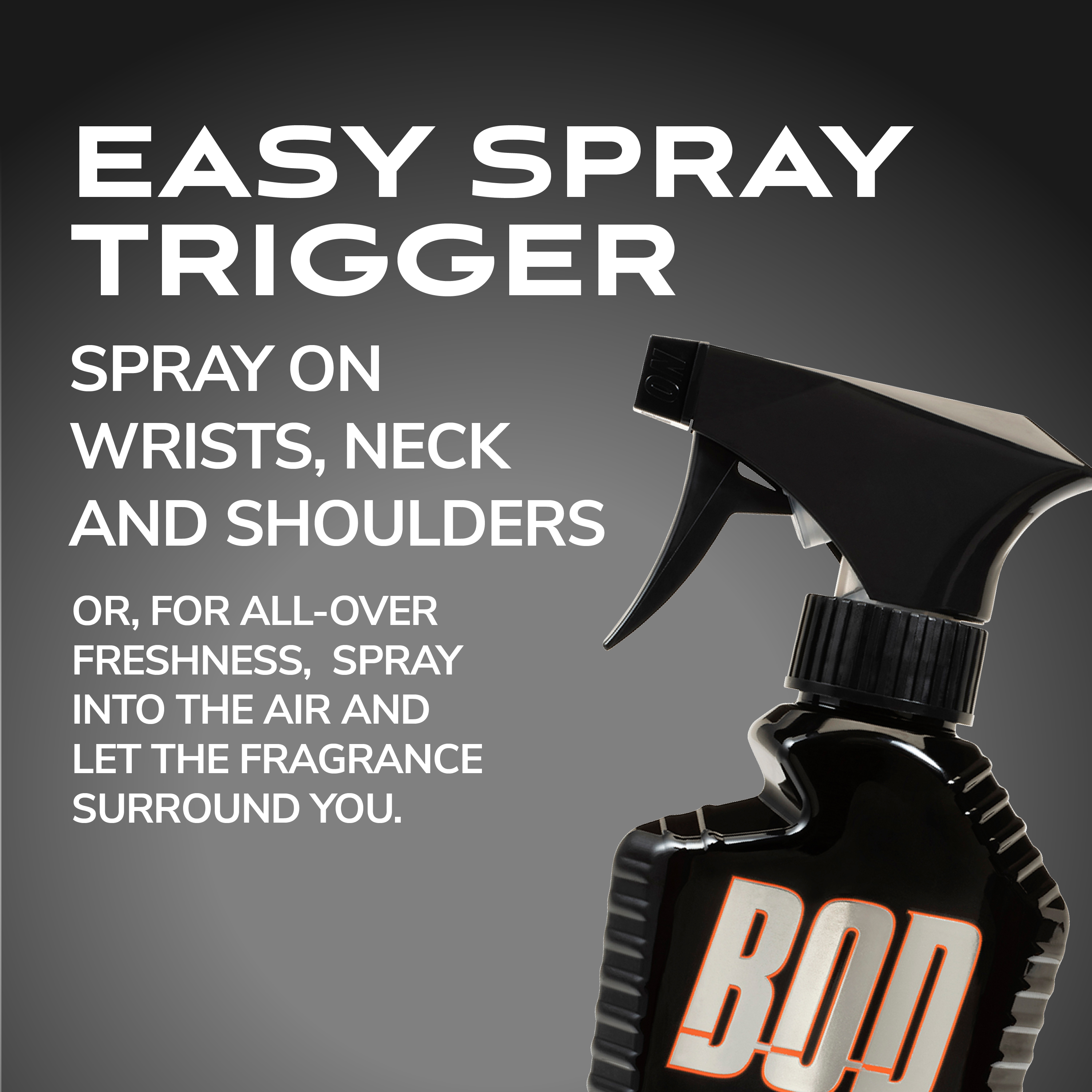 Bod Man Black Body Spray Fragrance, 8 fl.oz. - image 3 of 7