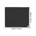 thumbnail image 2 of WRITWAA 2-Pack Silicone Induction Cooktop Mats, Wear-Resistant Heatproof Pads, Black Scratch and Stain, 2 of 8