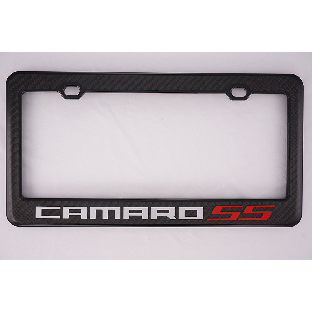 Chevy Camaro SS Carbon Fiber License Plate Frame, By None