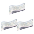 thumbnail image 4 of Justharion PVC Wall Borders Sticker Instantly Change Look Of Any Room Adhesive Non-damaging To Walls Creative Yellow Leaf 3Set, 4 of 6