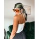 thumbnail image 1 of Polarized Aviator tinted lens 2000s Sunglasses for Men Women Oversized Trendy Vintage Retro 70s UV Protection Square Blenders Shades Big Heads Cool Cute 90s Fashion (Polarized) Orange tinted lens) PAMIX PAMIX, 1 of 2