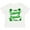 AA-White, variant on Inktastic Sassy Lassy with Green 4 Leaf Clovers Boys or Girls Toddler T-Shirt