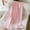 Pink, variant on Dianli 2PC Women Plaid Elastic Waist Long Pants Comfortable Home Lounge Sleepwear Soft Breathable Blend Relaxed Fit Pocketed Casual Pajama Bottoms Easy Care