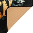 thumbnail image 4 of Non-Slip Area Rug 31"x20" Indoor Washable Floor Mats Carpet Printed for Living Room, Bedroom, Home Decor Halloween with Pumpkin Bat and Skull, 4 of 7