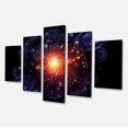 thumbnail image 2 of Abstract Fractal Gears and Lights - Flowers Canvas Wall Artwork, 2 of 3
