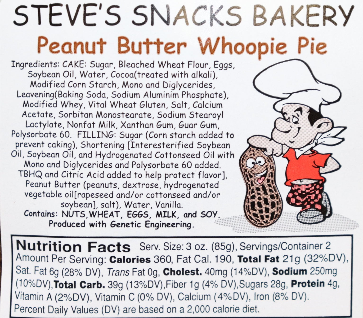 Maine Peanut Butter Whoopie Pies - 8 Count