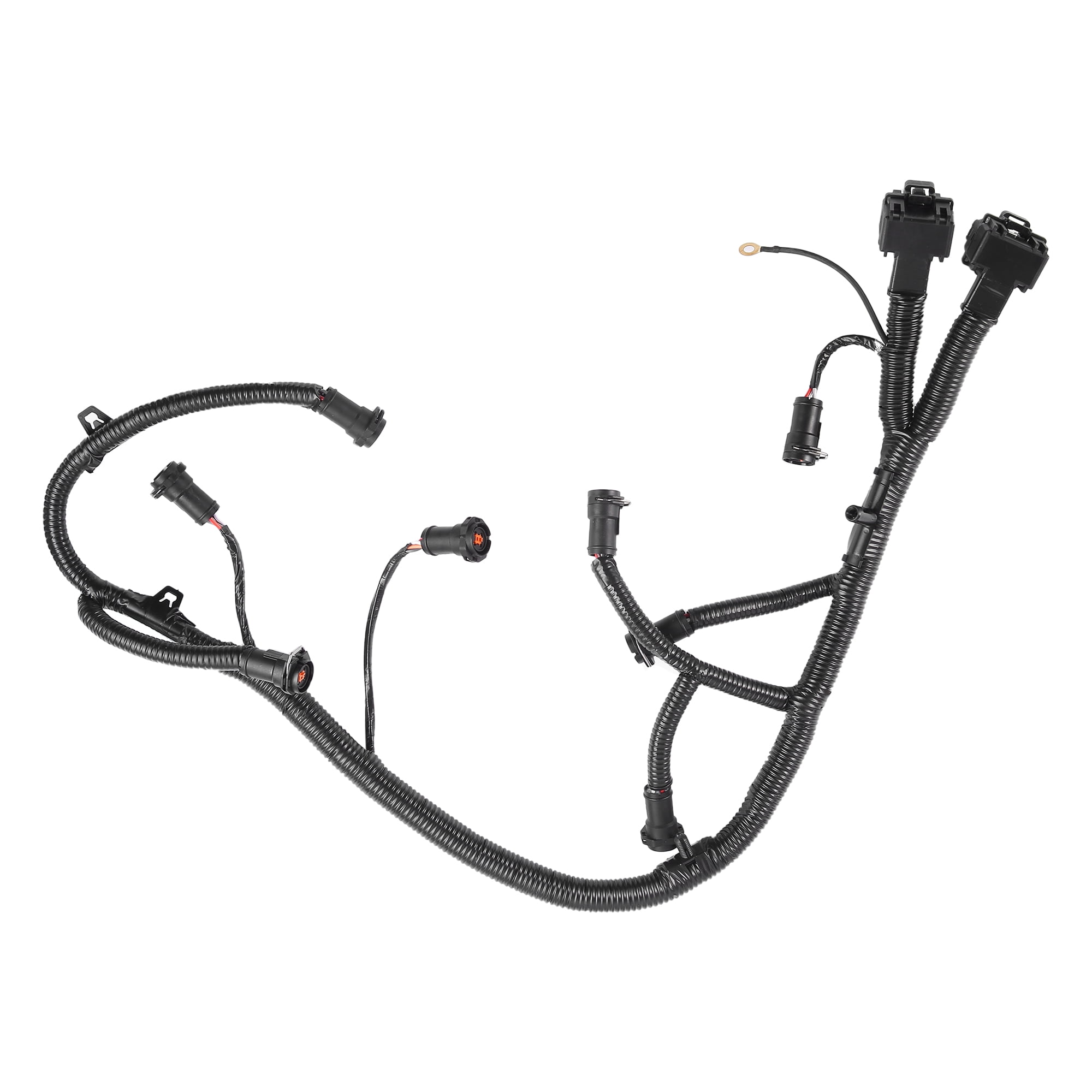 Unique Bargains FICM Fuel Injector Wiring Harness for Ford F250 F350