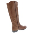 thumbnail image 2 of Style & Co. Womens Keppur Faux Leather Riding Boots Brown 6.5 Medium (B,M), 2 of 2