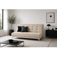 thumbnail image 1 of Sofá cama EL BAZAR STORE Zeus Beige 3 posiciones Moderno Abotonado, 1 of 5