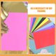 thumbnail image 5 of 20 hojas de papel de espuma de colores, espumas artesanales autoadhesivas A4, papeles de espuma multifunción, hojas para manualidades, 5 of 6
