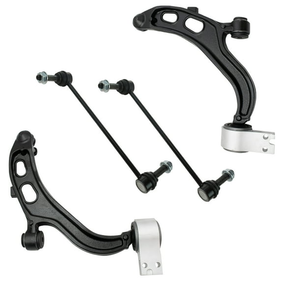4 Piece Suspension Kit Front Control Arms w/ Ball Joints Sway Bar End Links New PSA52826