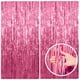 thumbnail image 1 of Cortina de flecos rosa para fiesta BOMSI, paquete de 2, 100 x 200 cm, 1 of 7