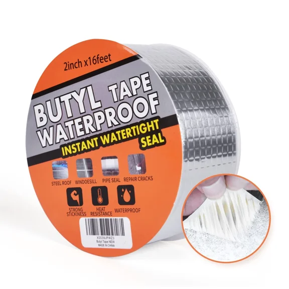 VAULT- Butyl Tape Waterproof Sealing Tape Aluminum Foil Tape, For Rv Repair, Window,...
