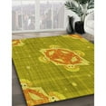 thumbnail image 3 of Ahgly Company Machine Washable Indoor Square Transitional Dark Bisque Brown Area Rugs, 7' Square, 3 of 7