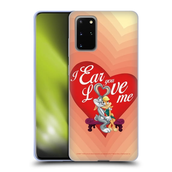 Head Case Designs Officially Licensed Looney Tunes Season Bugs Bunny Love Lola Bunny Soft Gel Case Compatible with Samsung Galaxy S20+ / S20+ 5G