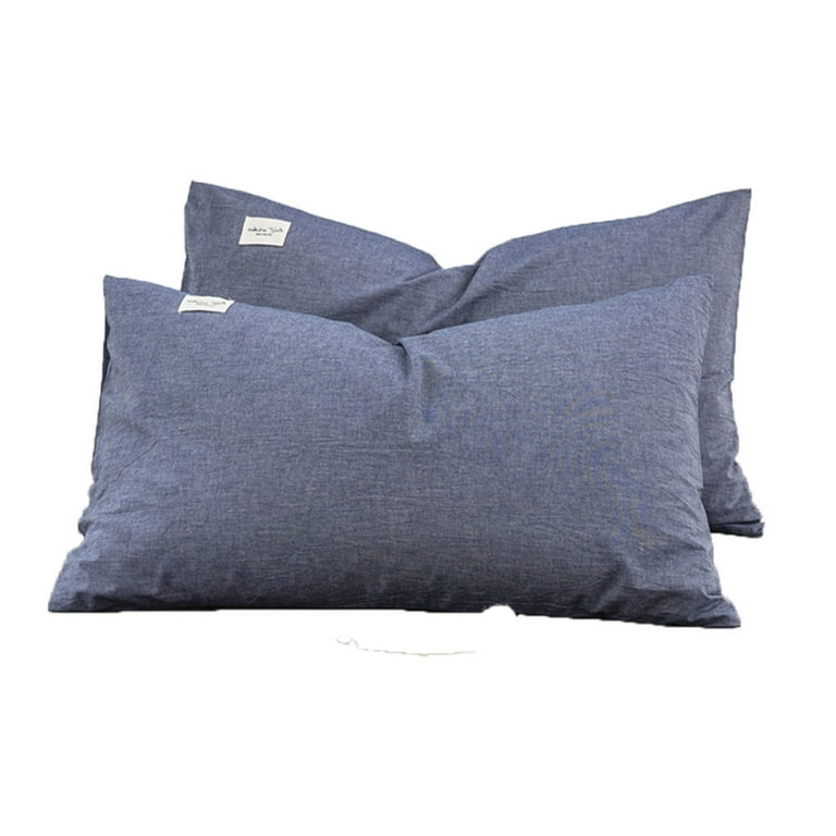 Washed top cotton pillowcase