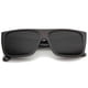 thumbnail image 2 of Retro Flat Top Wide Temple Eazy E Style Rectangle 57mm, 2 of 5