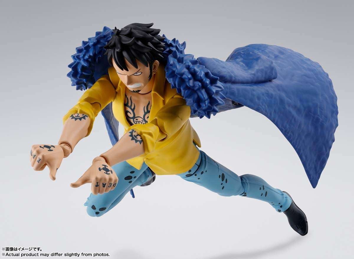 One Piece S.H.Figuarts Trafalgar Law Collectable Figure (The Raid On Onigashima)