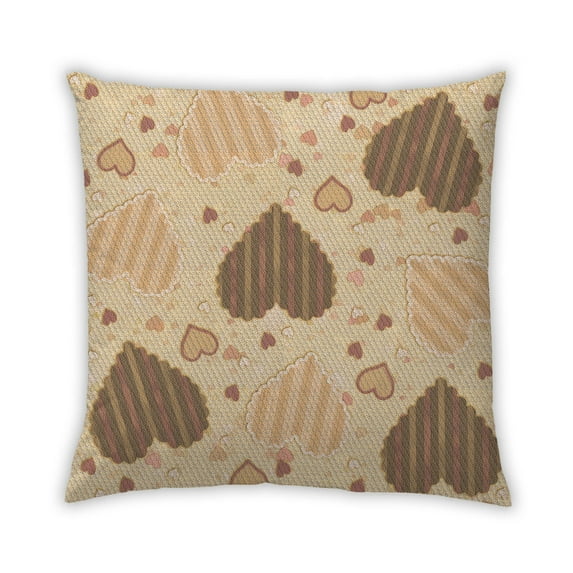 Ahgly Company Indoor Square Contemporary Throw Pillow, 18 inch by 18 inch