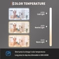 thumbnail image 3 of LED Bathroom Mirror with Lights - Backlit + Front Lit Dimmable Anti-Fog, Shatter-Proof Vanity Mirror with Memory Function (Horizontal/Vertical), 3 of 10