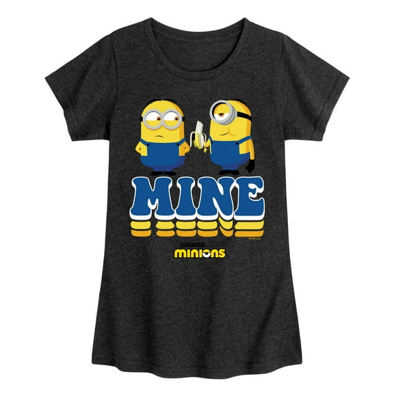 Despicable Me - Mine Retro - Toddler & Youth Girls Short Sleeve Graphic T-Shirt