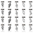 thumbnail image 1 of Tatuajes Temporales para Mujeres, Tatuajes de Flores Falsas Pegatinas para Adultos, Tatuajes Temporales 20 Hojas, 1 of 6