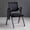 Black, variant on Conference Chair with Desk Attached,Mesh Guest Nesting Stacking for Office School Classroom Training,Mesh Office Chair Armchair Outdoor Waitting Chair