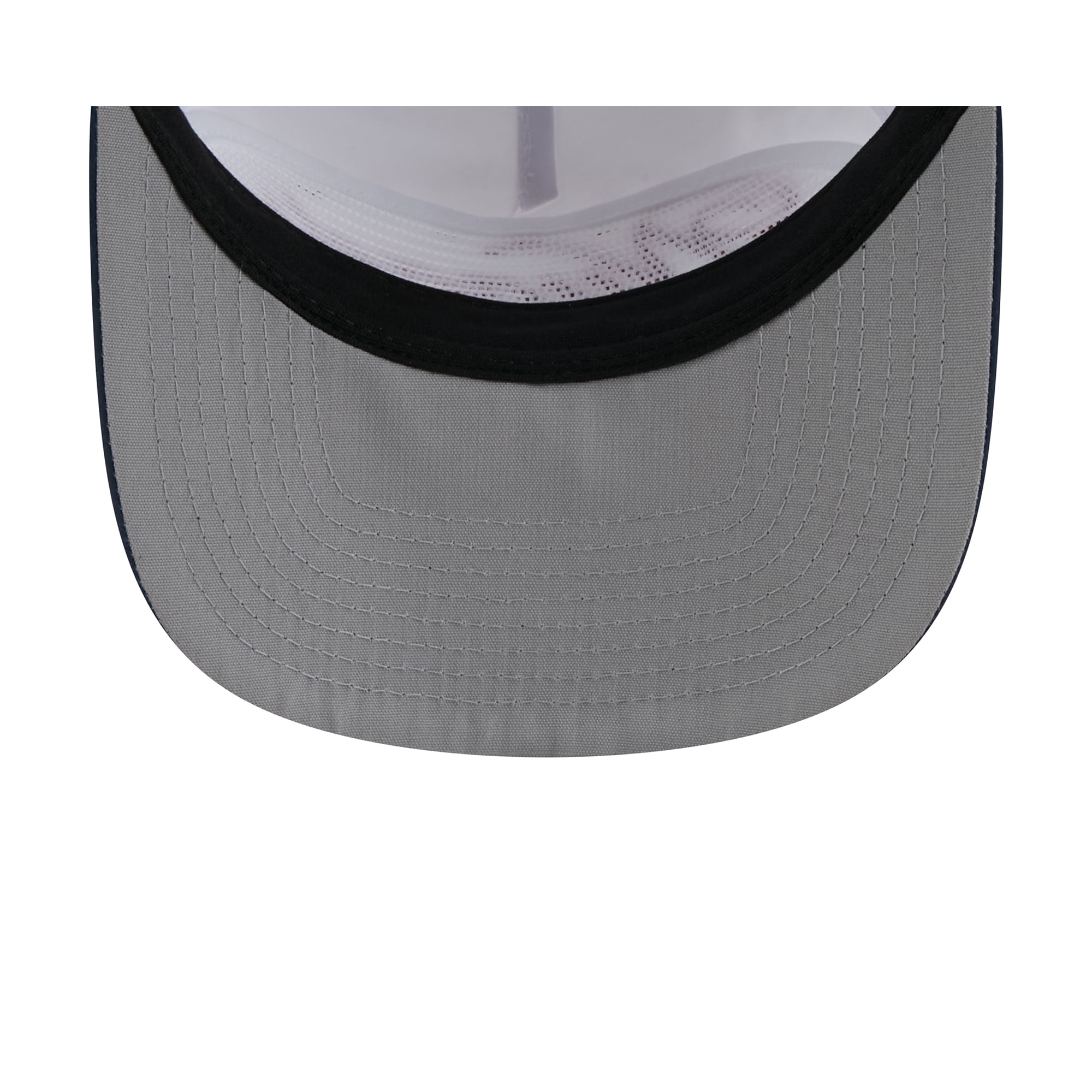 Men's New Era White/Navy Denver Nuggets 2025 NBA Draft On-Stage Nylon 19TWENTY Adjustable Hat
