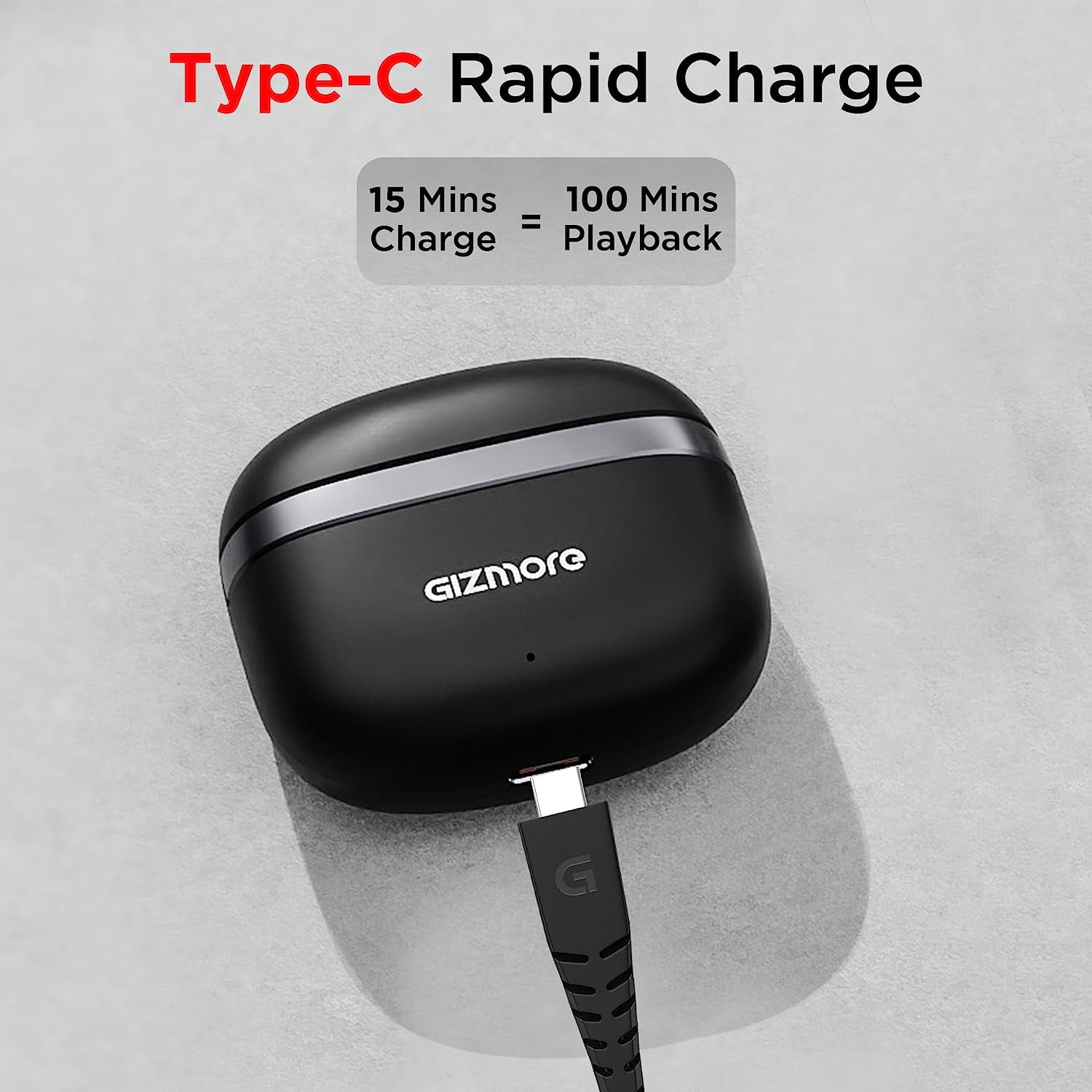 GIZMORE TWS 809 Pro Bluetooth 5.3 In Ear Wireless Earbuds Up to