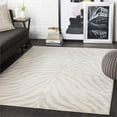 thumbnail image 2 of Surya City CIT-2301 24 x 36" Rectangle Fabric Rug in Light Beige/Taupe/Gray, 2 of 9