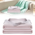 thumbnail image 2 of Cooling Throw Blanket for Couch,Double-Sided Summer Cooling Blankets for Hot Sleepers, Lightweight Ice Cool Blanket to Relieve Hot Flashes,Breathable Bed Cold Blankets for Sleeping,39.37''x59''(Pink), 2 of 9