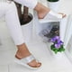 thumbnail image 5 of Zapatos de la sandalia, zapatos cómodos de la sandalia de la plataforma de las mujeres zapatos del viaje de la playa del verano, 5 of 5