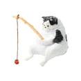 thumbnail image 5 of NIBOLOG Fish Tank Ornament Realistic Small Cat Statue Aquarium Decoration Easy to Clean Fish Tank Decoration Home Supply, 5 of 8